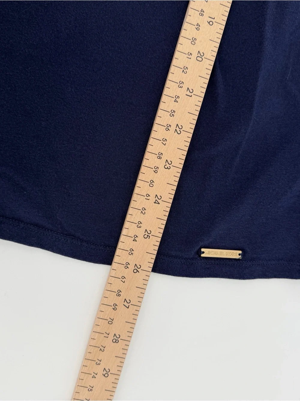 Michael Kors 3X Plus Navy Blue Ruffle Sleeve Peasant Blouse Boho Cottagecore Top